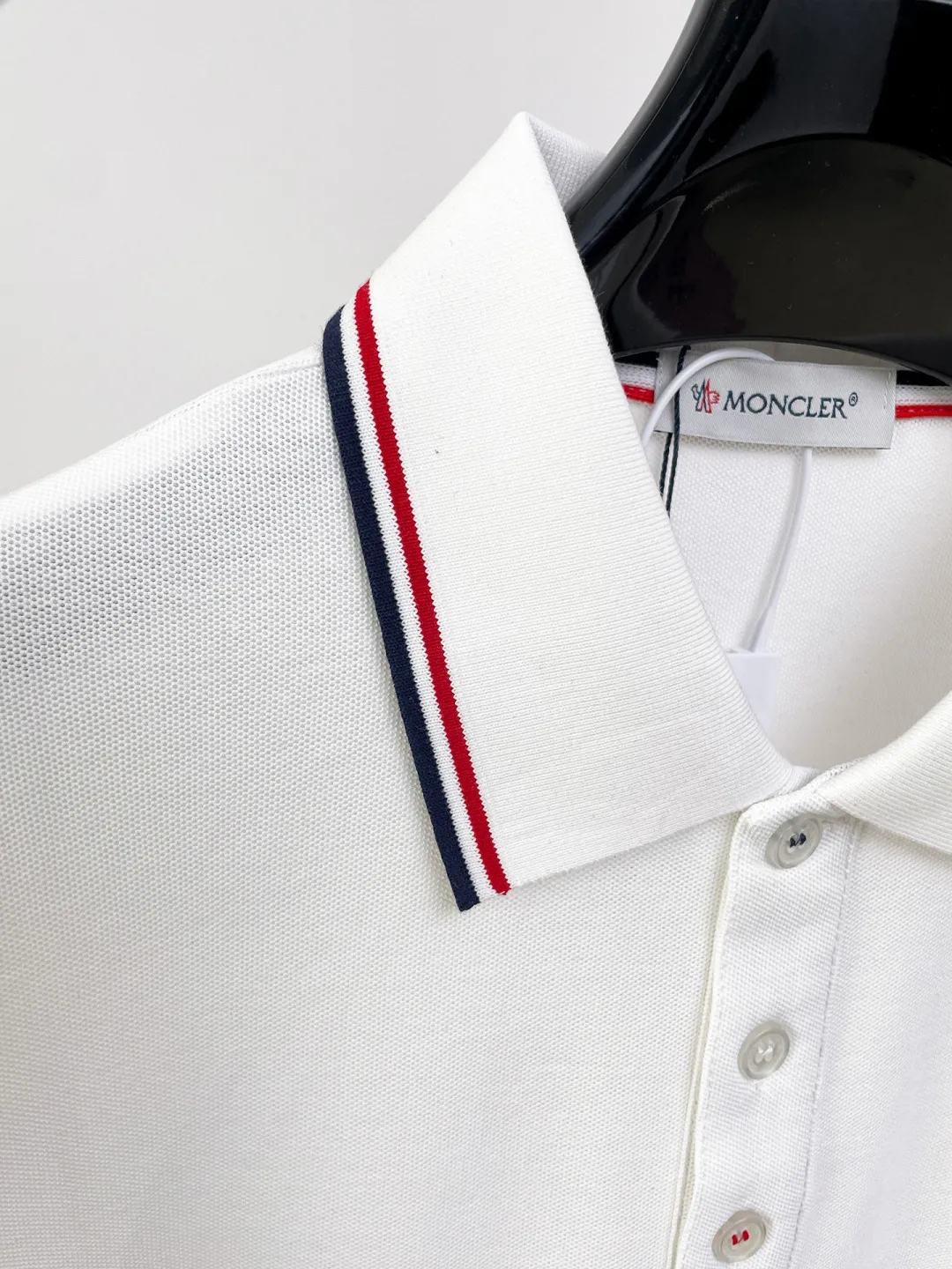 MONCLER New Arrival Polo Same Style 260 ， Factory New Arrival Versatile : Black White Royal Blue Gray Size：S-XXL